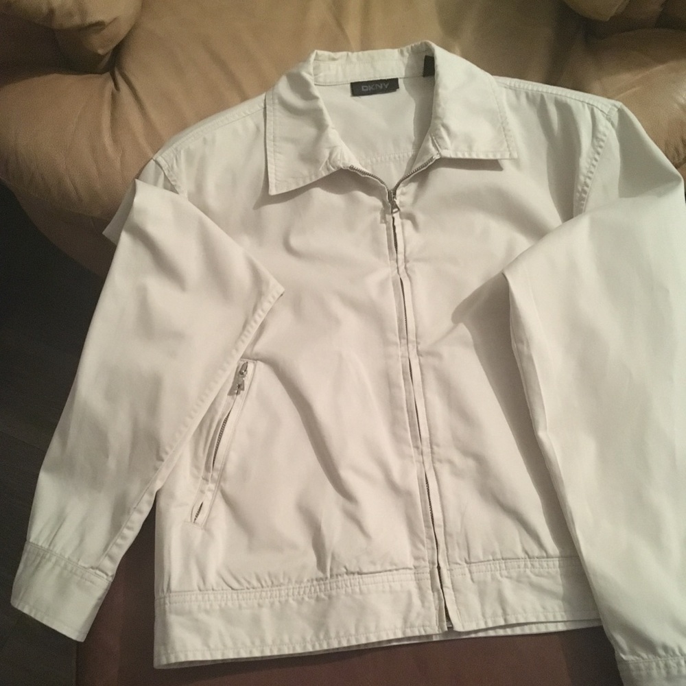 Donna Karan Men’s Classic poplin Jacket